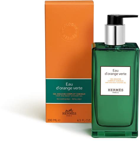 hermes bagno doccia|HERMES EAU D'ORANGE VERTE .